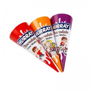 Madskvalitet ispapiris isis kegle keglepapiremballage og trykproducenter on-demand design og produktion